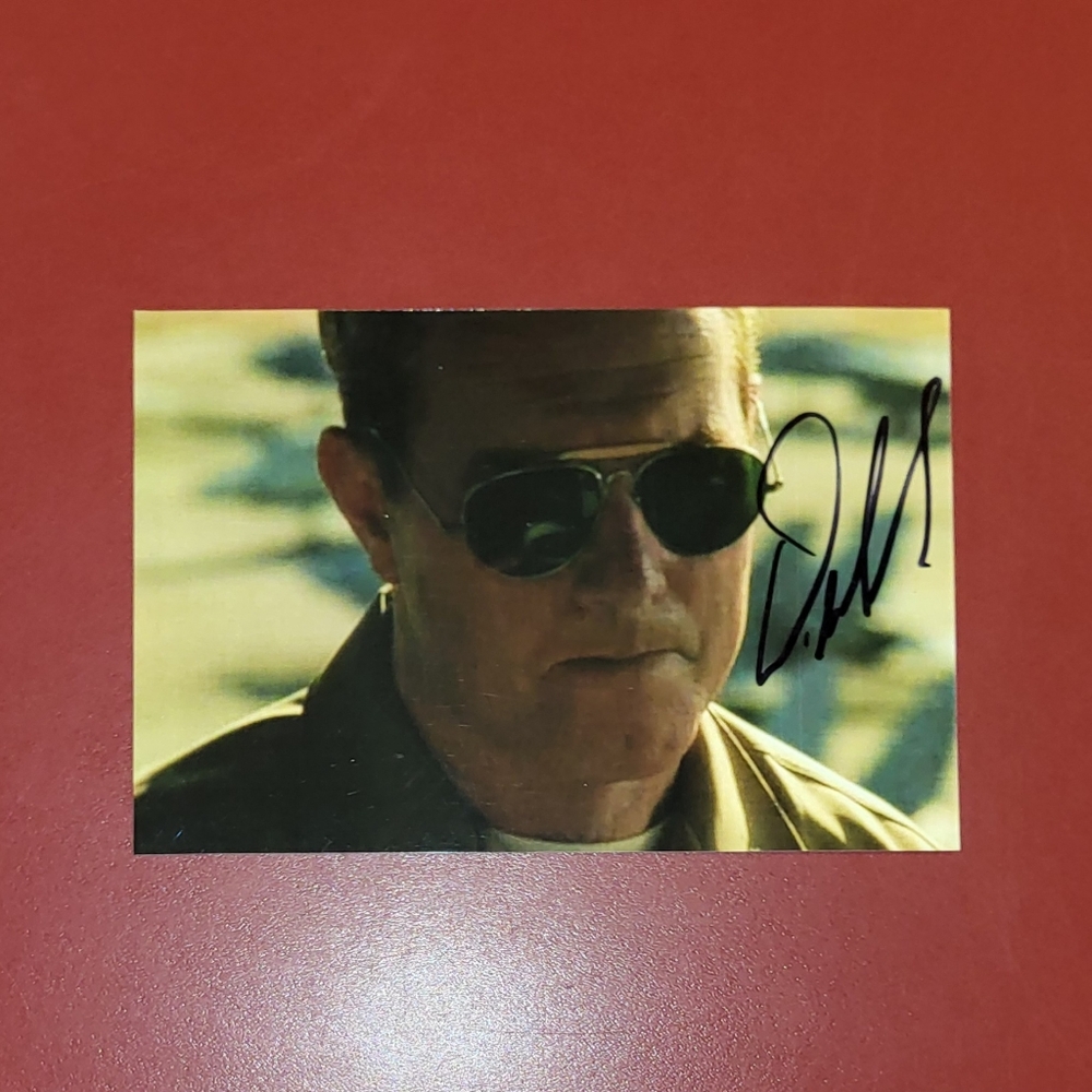 Duke Stroud Top Gun Hand Signed 4x6 Autograph Photo Original A